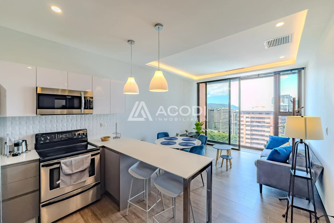 Apartamento amueblado en Zona 10 — Apartamento en Alquiler en Zona 10, Guatemala, Ciudad — foto 1 de 8