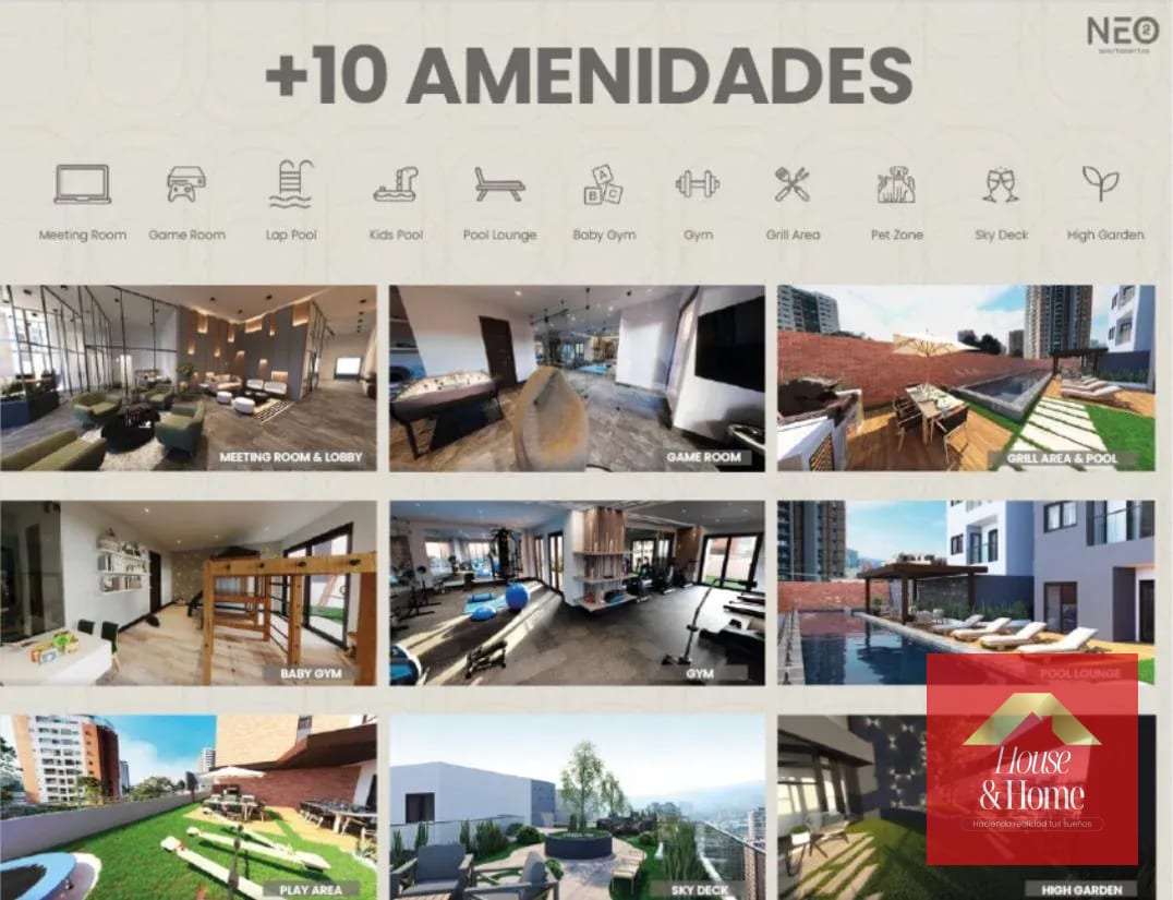 APARTAMENTO EN VENTA ZONA 10 - EDIFICIO NEO 2 — Apartamento en Venta en Neo Apartamentos, Zona 10, Guatemala, Ciudad — foto 10 de 10