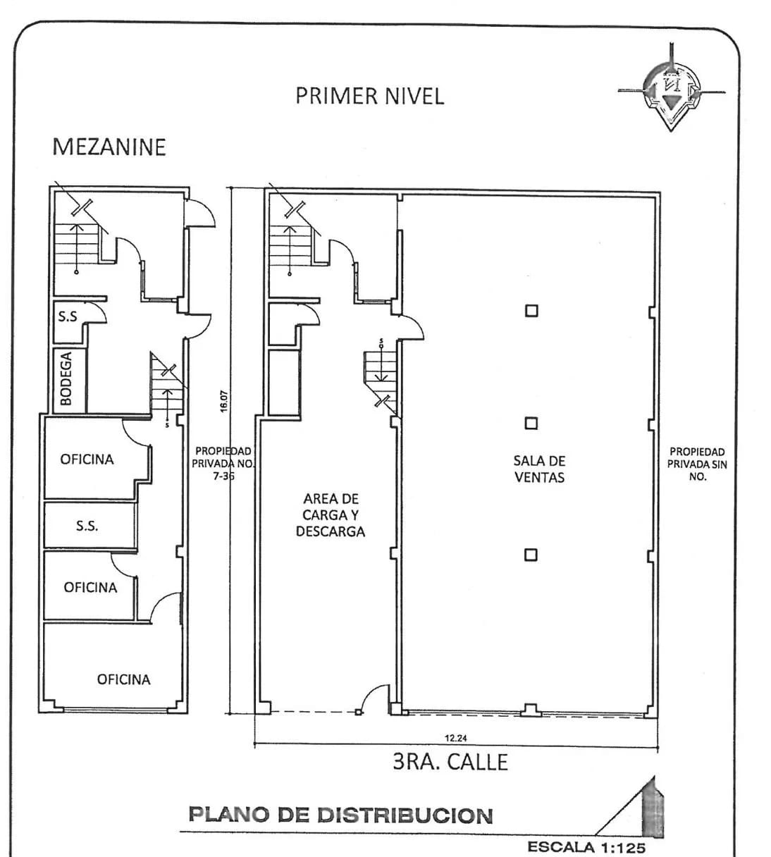 Se vende edificio de 4 niveles en zona 1. — Edificio en Venta en Zona 1, Guatemala, Ciudad — foto 3 de 8