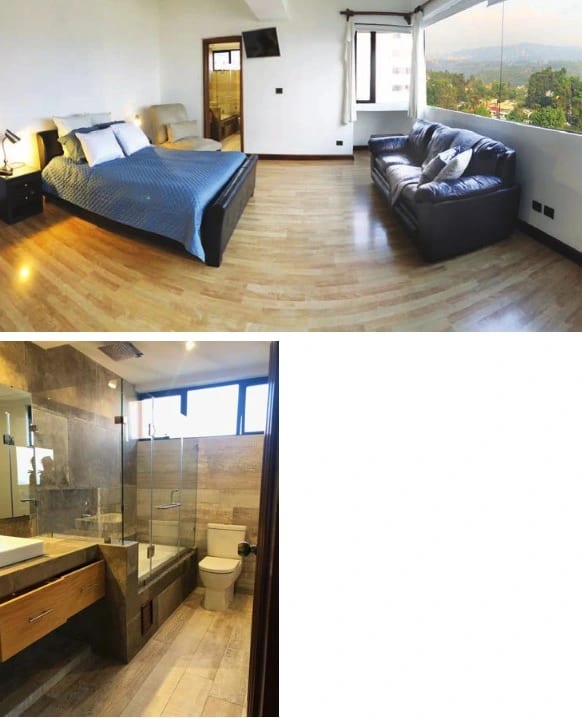 Alquiler de Apartamento en Zona 14 Premiuer Club, Amueblado y Equipado de Tres Dormitorios — Apartamento en Alquiler en Premiere Club, Zona 14, Guatemala, Ciudad — foto 9 de 15