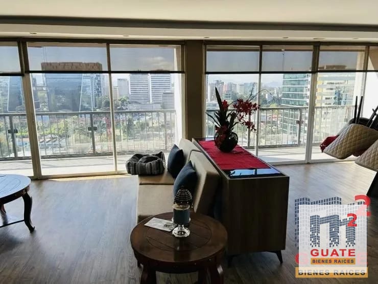 Apartamento Penthouse en Renta, Zona 10 — Apartamento en Alquiler en Zona 10, Guatemala, Ciudad — foto 2 de 12