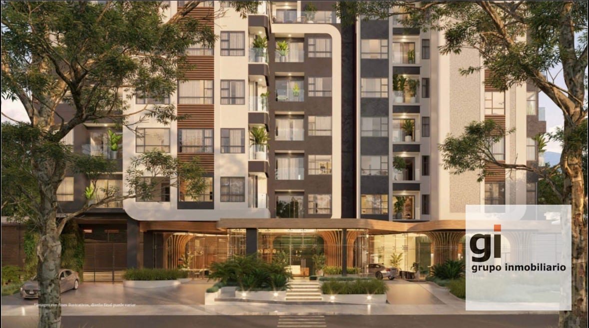 Apartamento de 1 dormitorio en edificio sobre Las Américas — Apartamento en Venta en Zona 13, Guatemala, Ciudad — foto 1 de 11