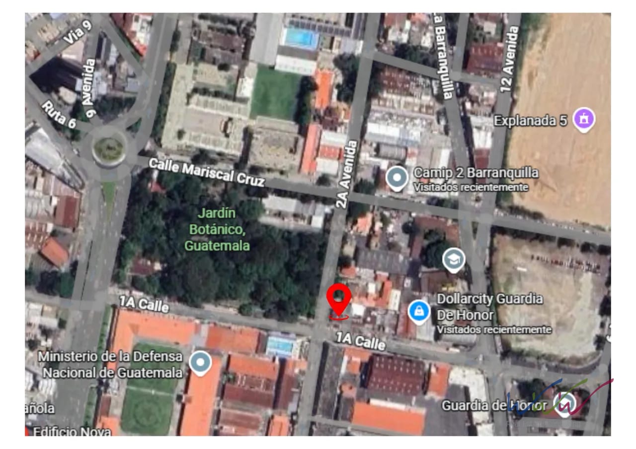 Vendo amplio terreno con excelente ubicación en zona 10 — Terreno en Venta en Zona 10, Guatemala, Ciudad — foto 1 de 4