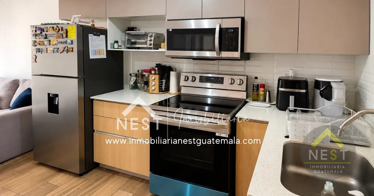 Apartamento amueblado de 3 habitaciones en Venta | Lares 16 - zona 16 — Apartamento en Venta en Lares 16, Zona 16, Guatemala, Ciudad — foto 1 de 8
