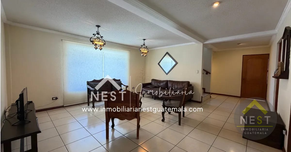 Amplia casa en Venta de 4 habitaciones y 5 parqueos | San Cristóbal — Casa en Venta en Zona 8 Mixco, Guatemala, Ciudad — foto 2 de 17