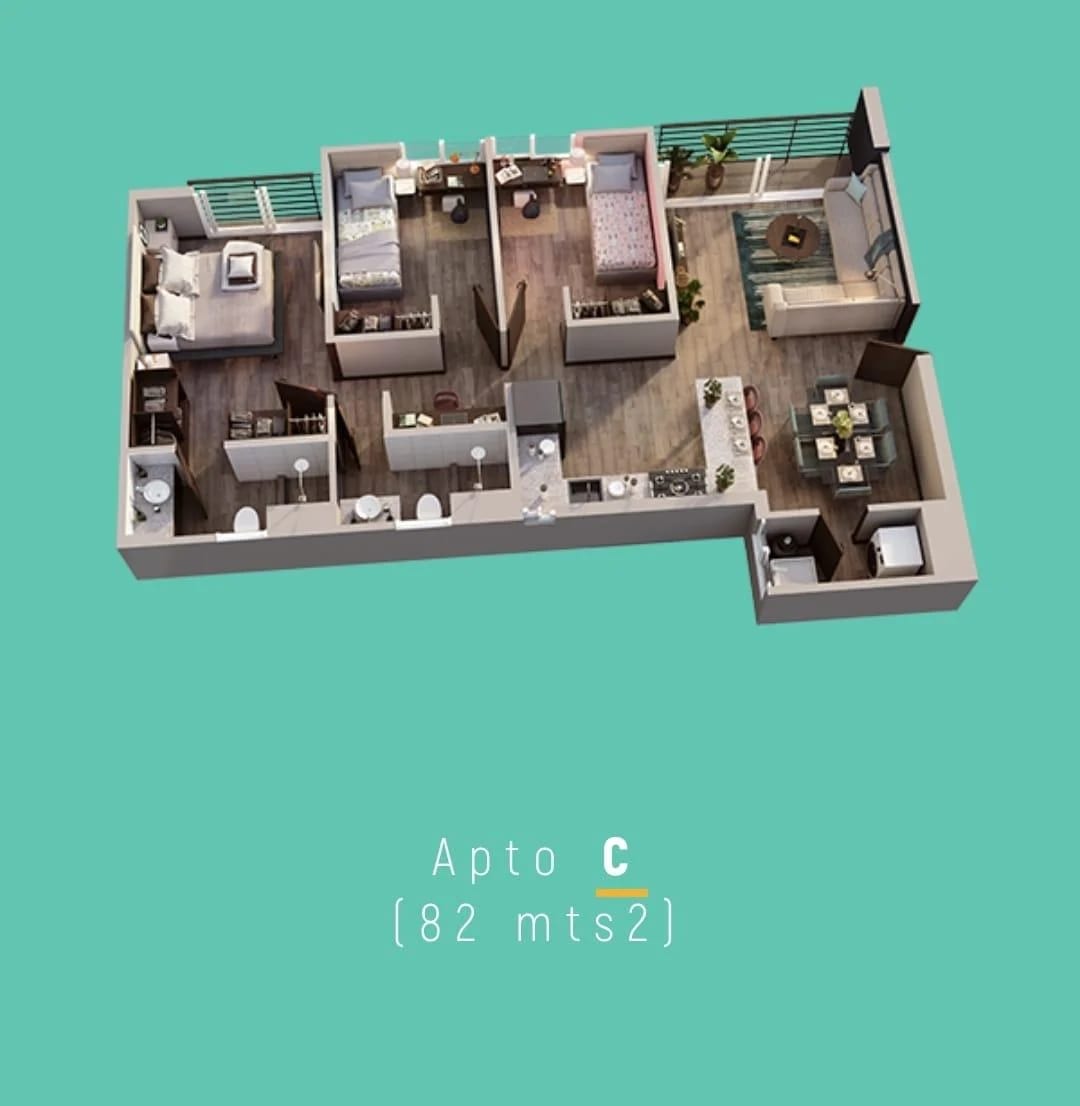 Rento Apartamento — Apartamento en Alquiler en Santa Catarina Pinula, Guatemala, Ciudad — foto 12 de 12