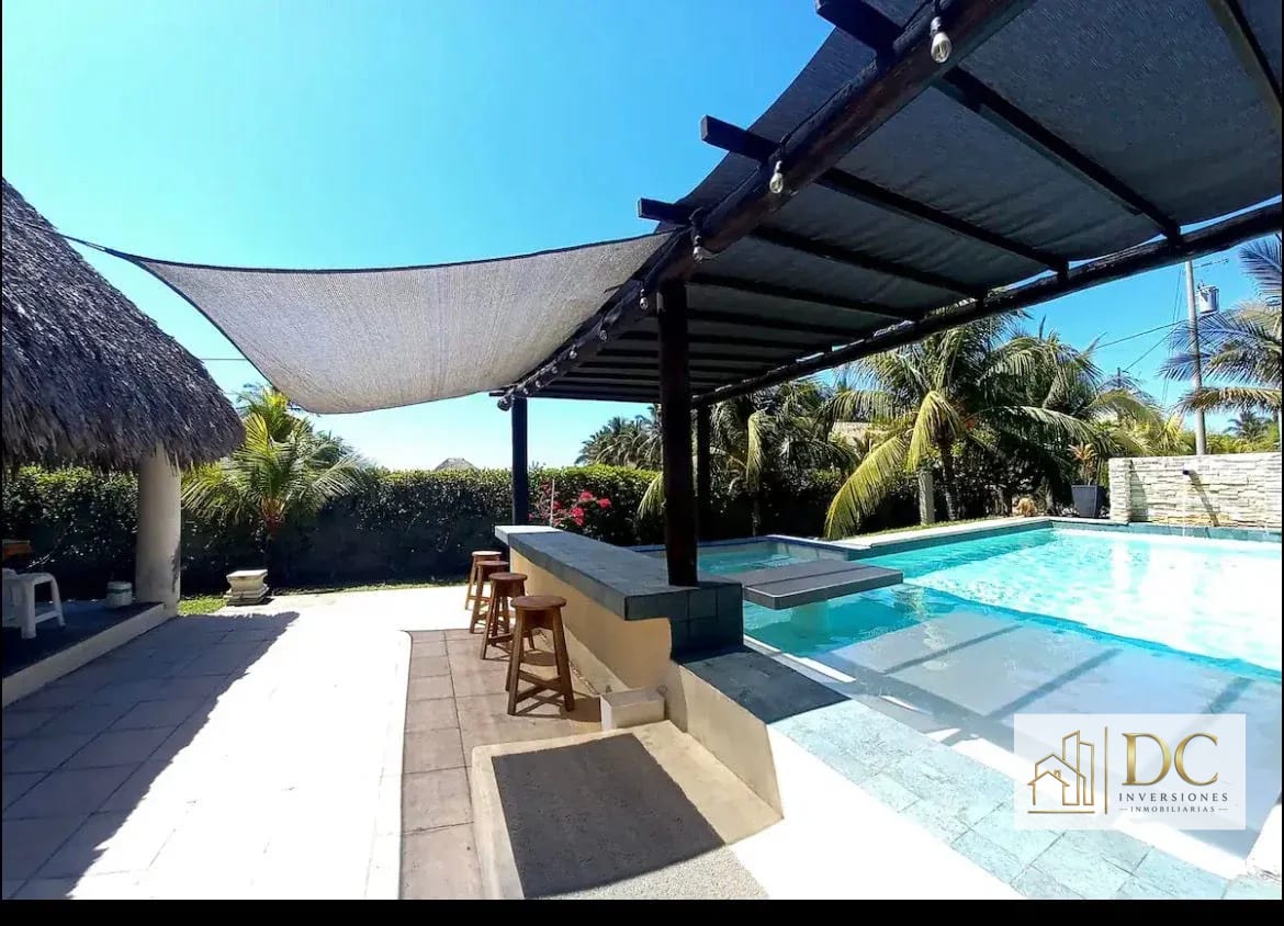 📍 Casa de Playa en Venta – 4 Hab + Piscina | Monterrico — Casa vacacional en Venta en Monterrico, Santa Rosa — foto 13 de 17