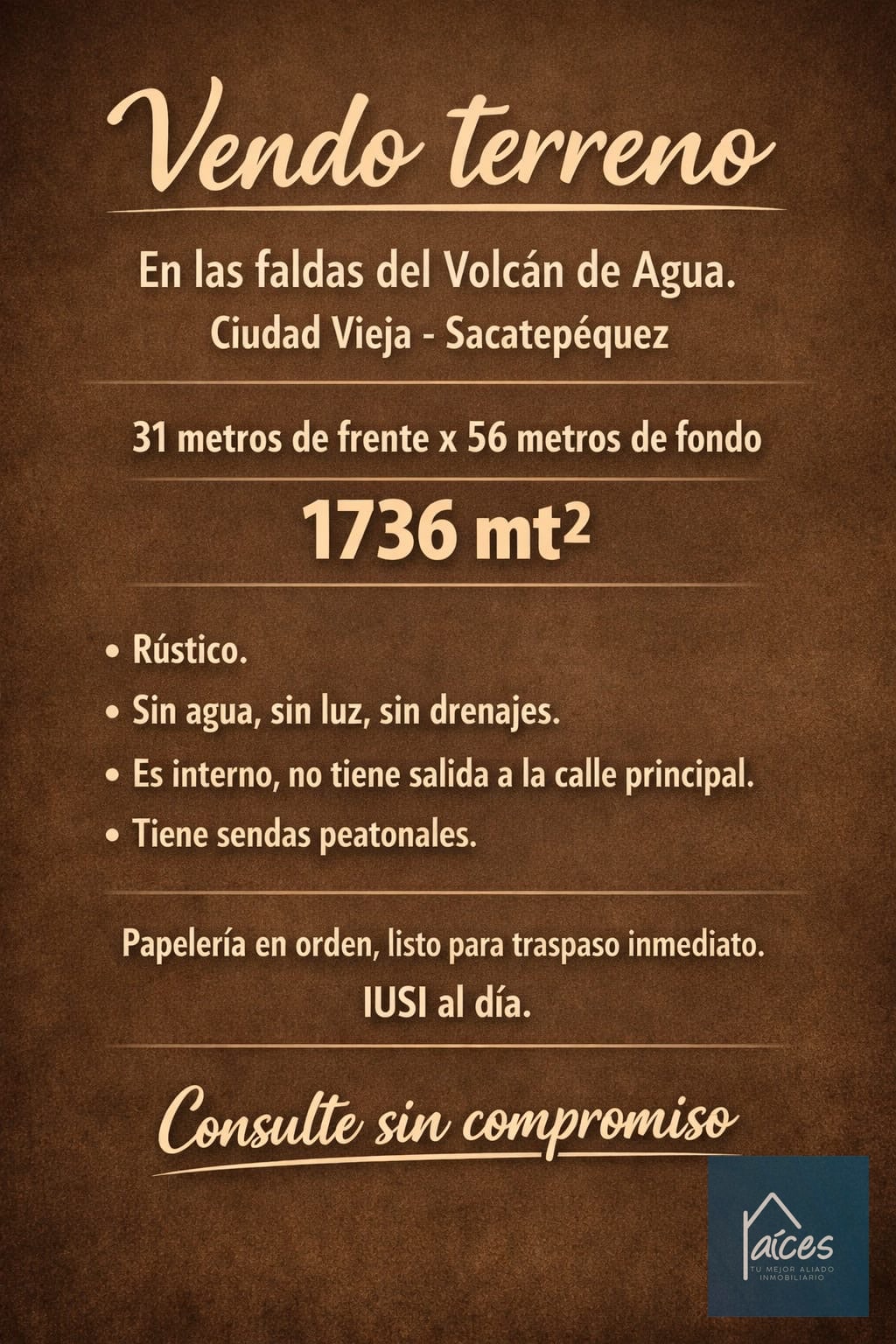 Terreno en venta Ciudad Vieja (*20) - 1