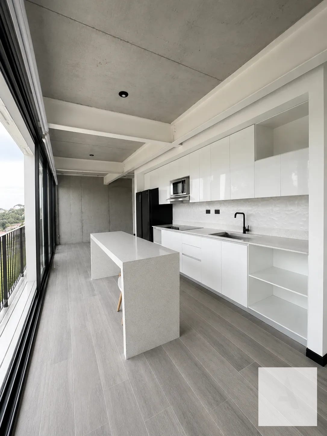 Apartamento moderno tipo estudio en RENTA, zona 16 — Apartamento en Alquiler en Zona 16, Guatemala, Ciudad — foto 4 de 8