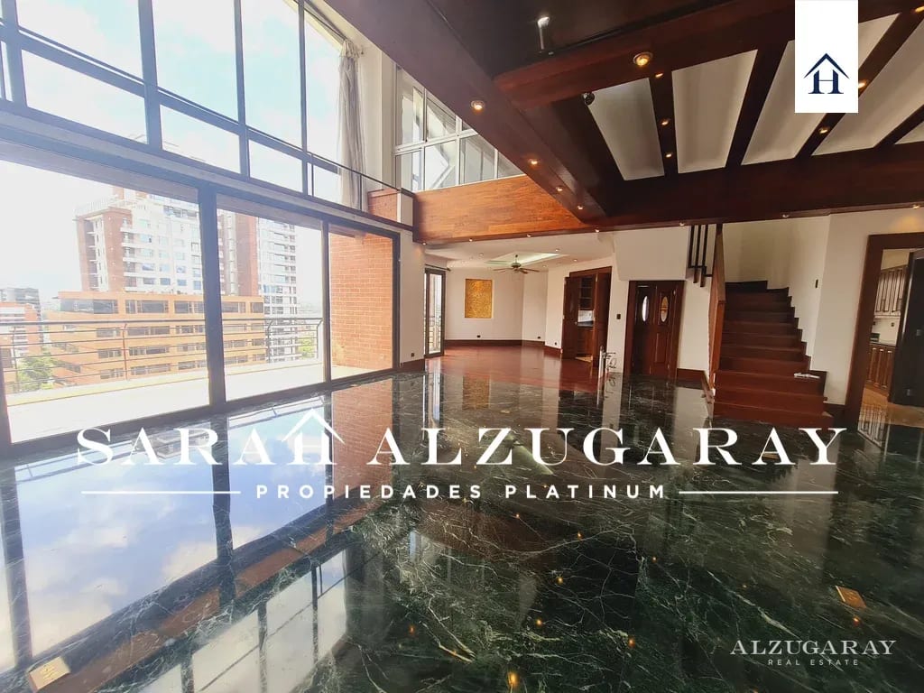 PENTHOUSE, 527 MTS, C/VISTA - 4 HAB./ 2 NIVELES, EDIF. Z. 14 — Apartamento en Alquiler en Zona 14, Guatemala, Ciudad — foto 3 de 10