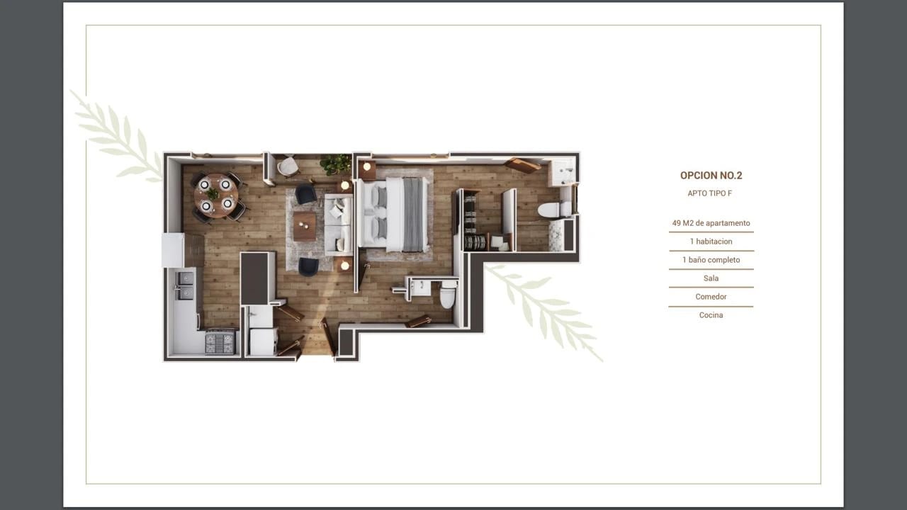 Apartamento Nuevo en Venta de 1 Habitación Zona 13 — Apartamento en Venta en Zona 13, Guatemala, Ciudad — foto 8 de 8