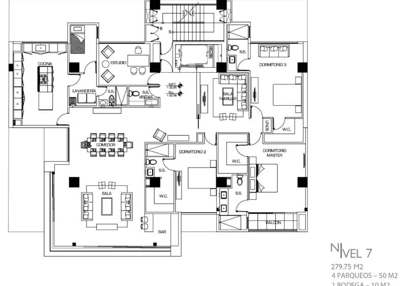 Apto renta z14 VITRA  — Apartamento en Alquiler en Zona 14, Guatemala, Ciudad — foto 15 de 15