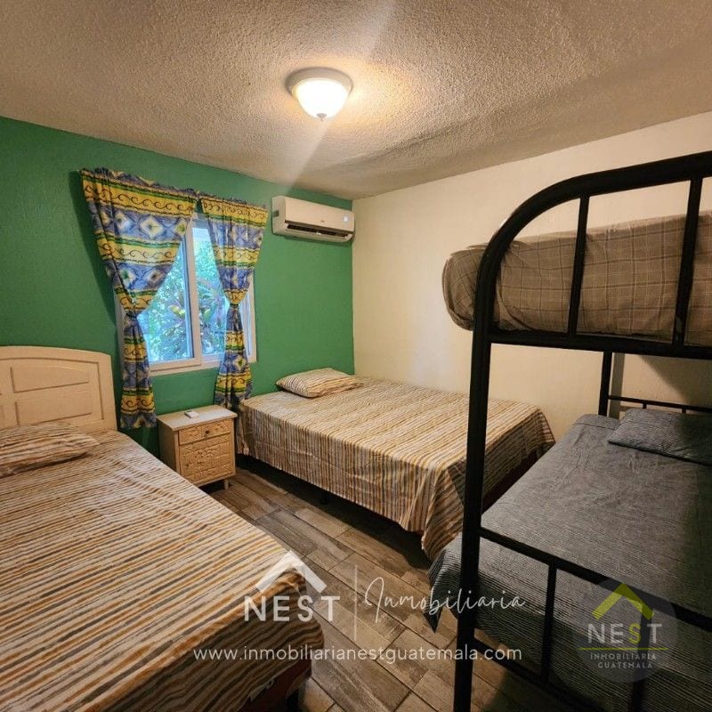 Dormitorio 2 — Casa vacacional remodelada en Venta | Cond. ALTAMAR 1 - Pto San José — Casa vacacional en Venta en Altamar I, Puerto San José, Escuintla — foto 13 de 17