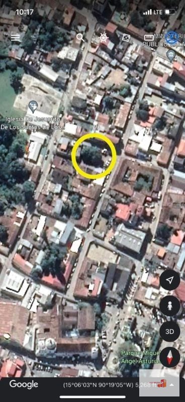 Renta TERRENO a 2 cuadras parque central  — Terreno en Alquiler en Salamá, Baja Verapaz — foto 1 de 1