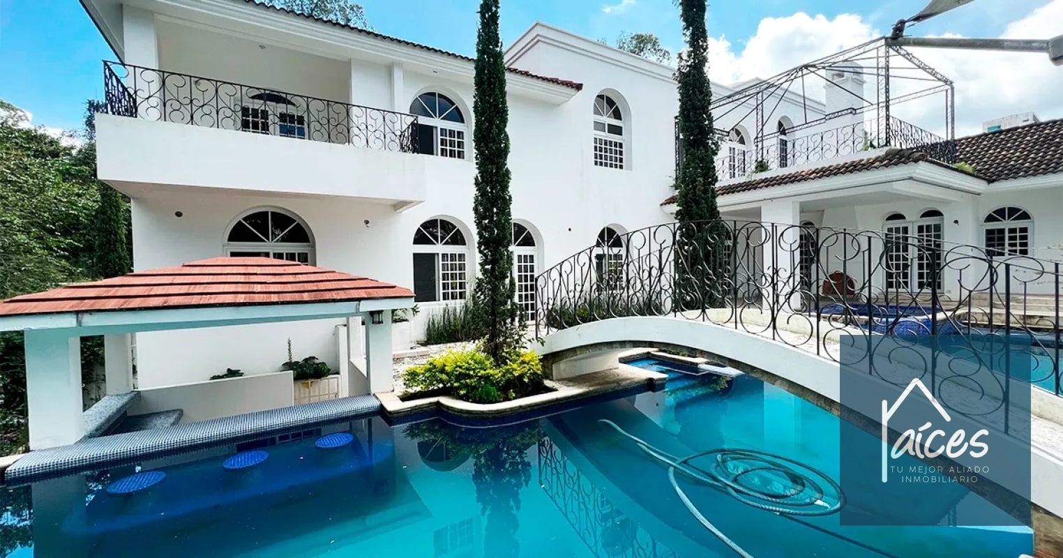 Casa con piscina en venta FORESTA CAYALA Zona 16 (D) - 4
