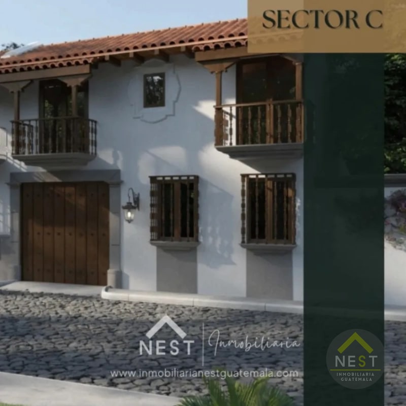Los Franciscanos | Antigua - Casas modernas con acabados de lujo en PRE VENTA, enganche fraccionado - 1