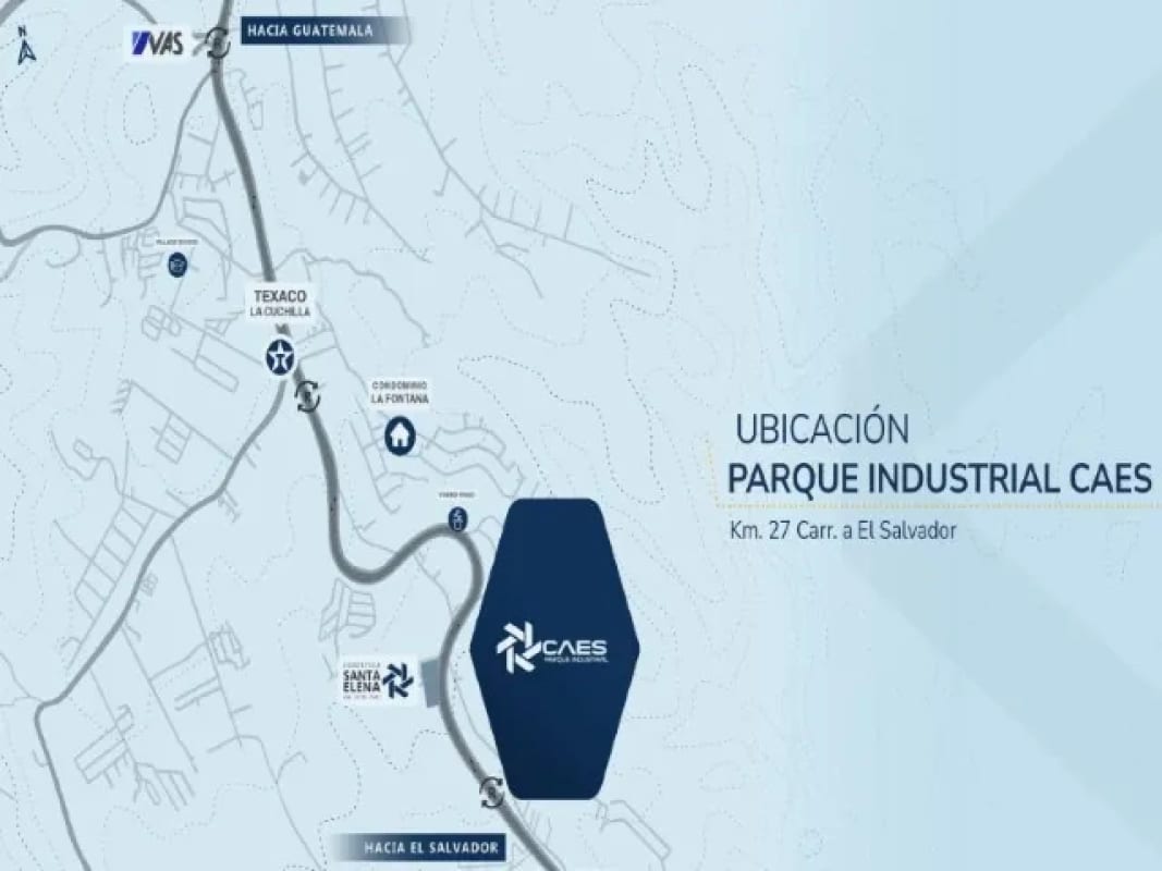 Parque Industrial CAES, Km 27 — Bodega / Ofibodega en Venta en Fraijanes, Carretera a El Salvador, Guatemala, Ciudad — foto 4 de 4