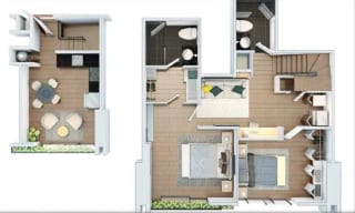 Apartamento de 2 niveles en zona 4 — Apartamento en Venta en Zona 4, Guatemala, Ciudad — miniatura 6 de 17