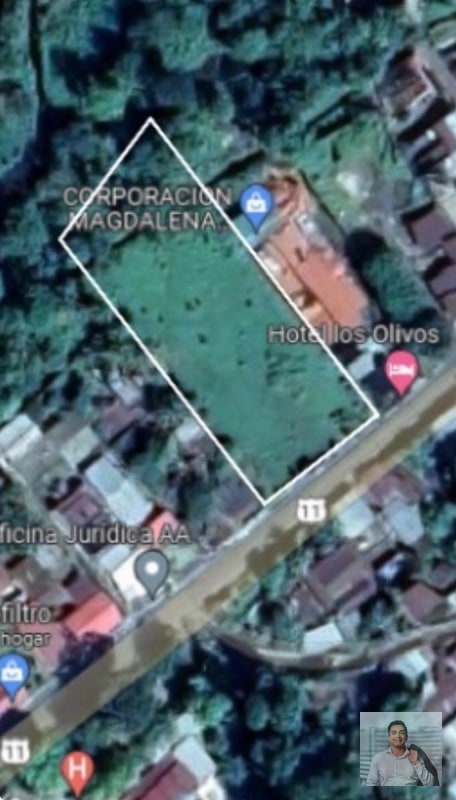Terreno Patulul, Suchitepequez.41 frente*113 fondo/ 5,459.80 m2 área registrada.Valor 4 millones - 1