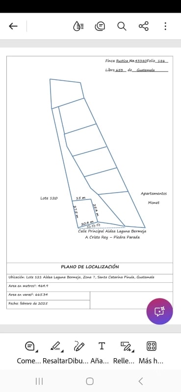 Terreno venta Laguna Bermeja (uso comercial) - 8