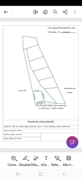 Terreno venta Laguna Bermeja (uso comercial) — Terreno en Venta en Santa Catarina Pinula, Guatemala, Ciudad — miniatura 8 de 8