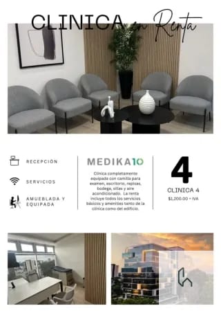 CLÍNICA EN RENTA EN MEDIKA 10 — Clínica en Alquiler en Medika 10, Zona 10, Guatemala, Ciudad — miniatura 2 de 2