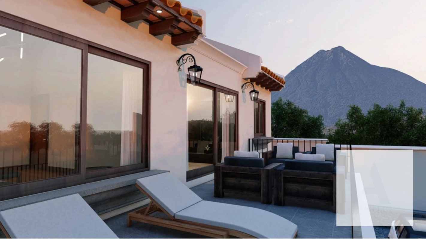 Casa con amplio jardín para estrenar en VENTA -Antigua Guatemala - 3