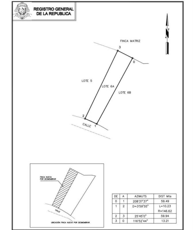 Terreno en VENTA en Santa Rosalía — Terreno en Venta en Santa Rosalia La Laguna, Carretera a El Salvador, Guatemala, Ciudad — foto 2 de 6