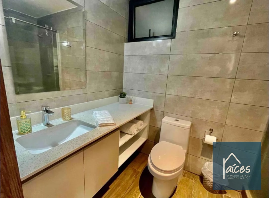 Apartamento amueblado en renta Parque 15 (D) - 7