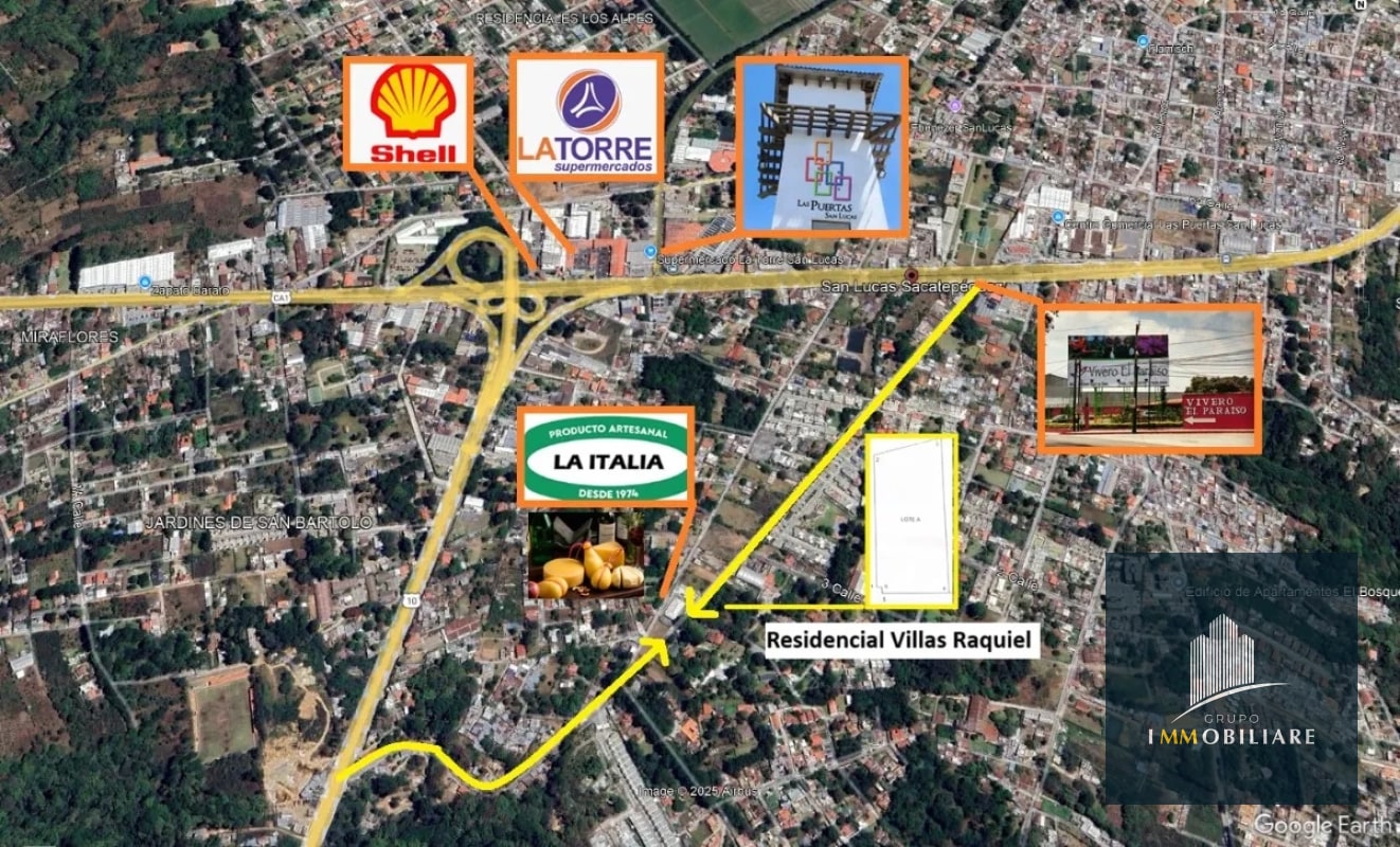 Terreno barato en venta San Lucas Sacatepéquez, Villas Raquel - 16