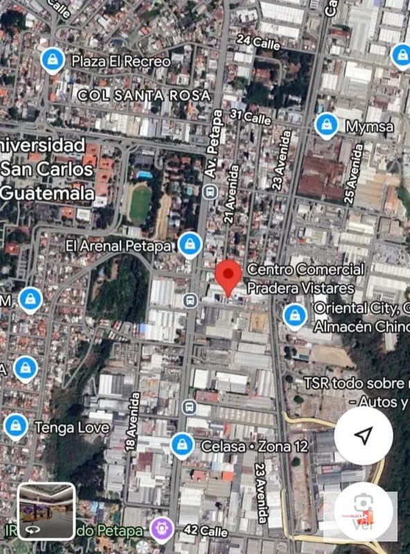 Propiedad uso industrial, comercial, vivienda — Terreno en Alquiler en Zona 12, Guatemala, Ciudad — foto 2 de 2