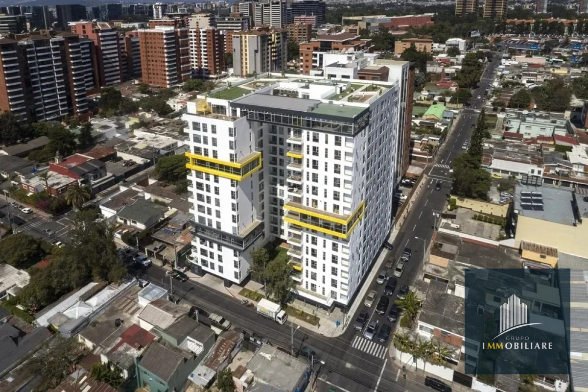 Apartamento en alquiler City Haus zona 10 económico - 1