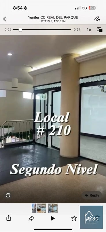 Local en renta CC REAL DEL PARQUE Zona 1 (D) - 1