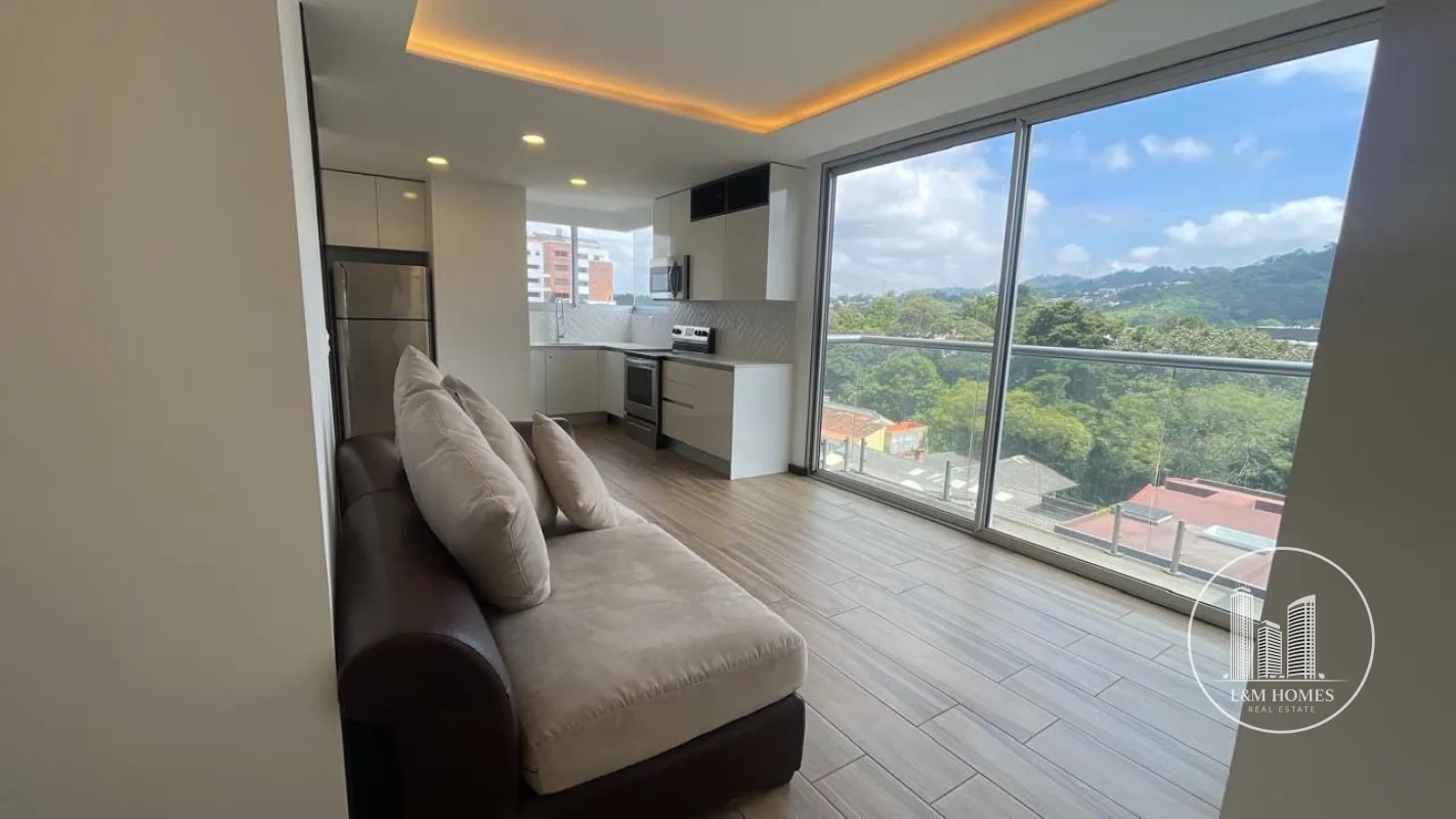 Lindo apartamento amueblado en zona 15 en renta o venta en VHI - 1