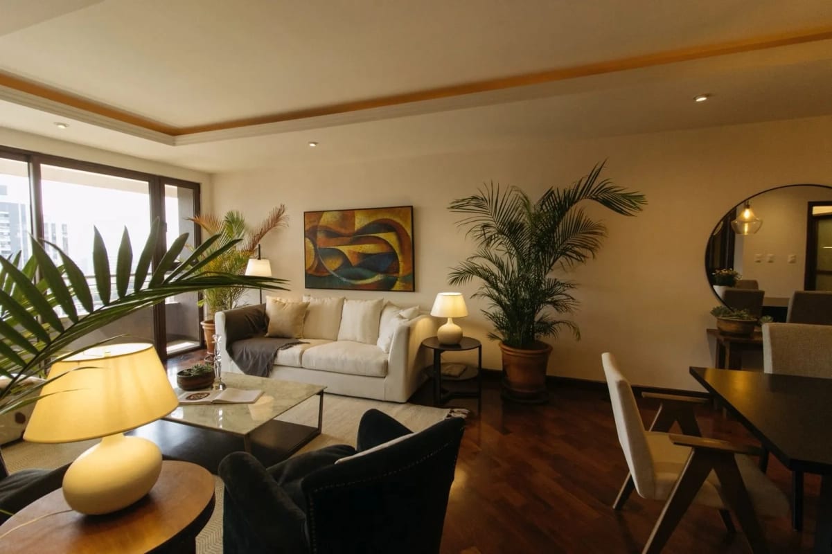 APARTAMENTO RENTA AMUEBLADO — Apartamento en Alquiler en Santa María, Zona 10, Guatemala, Ciudad — foto 2 de 9