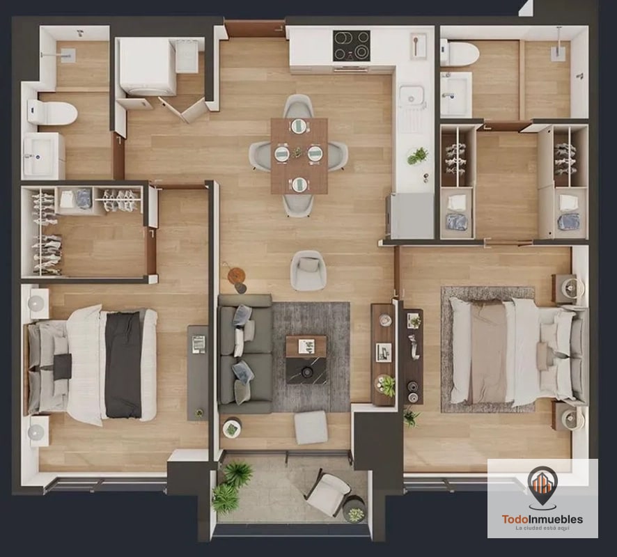 Apartamento en Venta en Artis z13 - 15