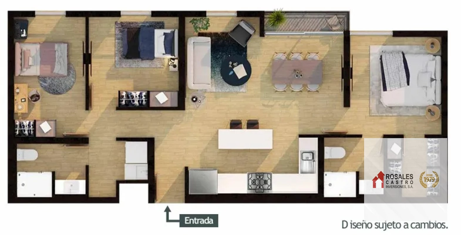 Cascadas De San Isidro / Zona 16 / MODELO ISN-A88 / APARTAMENTOS - 9
