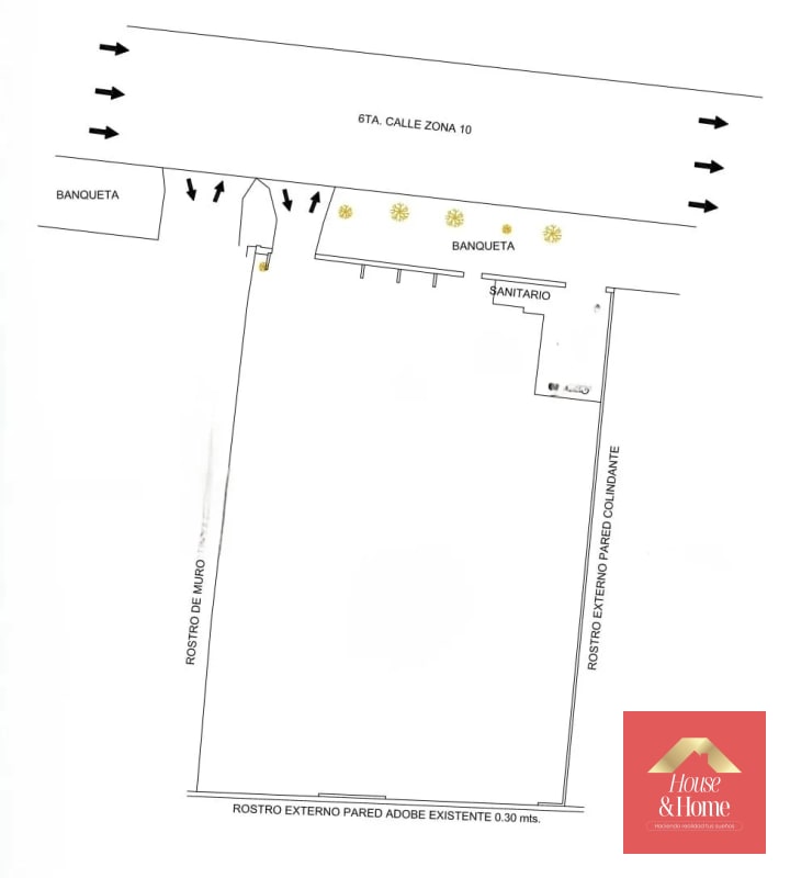 Venta de terreno en zona 10 - 1