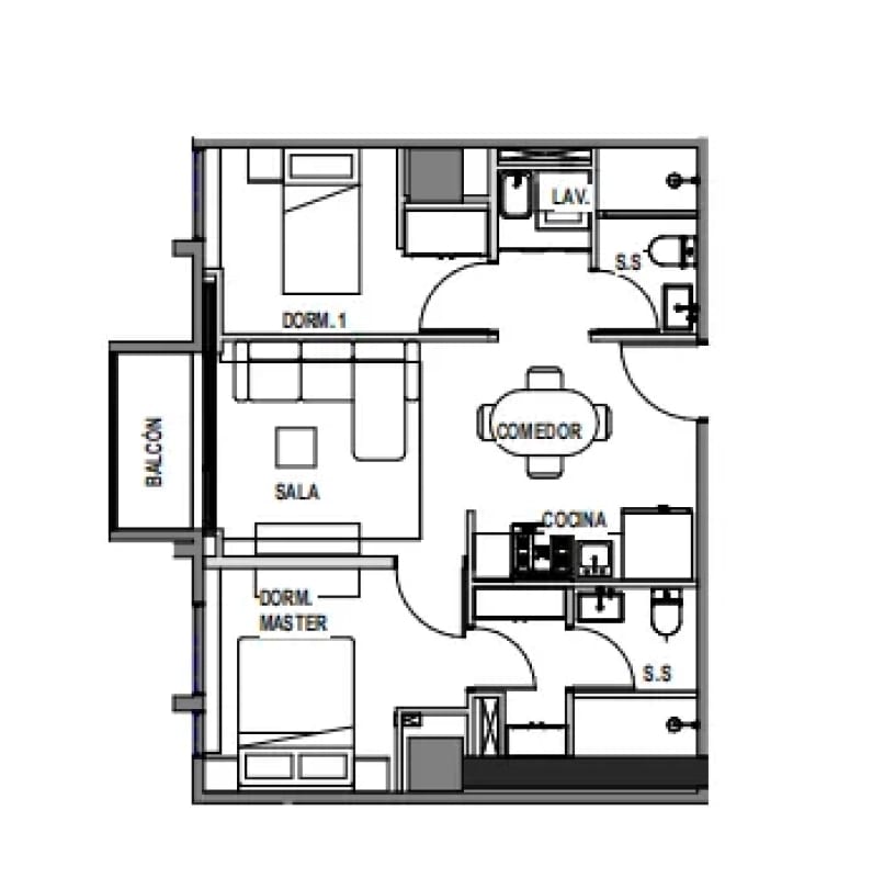 Apartamento en Venta Zona 10 — Apartamento en Venta en Zona 10, Guatemala, Ciudad — foto 2 de 11