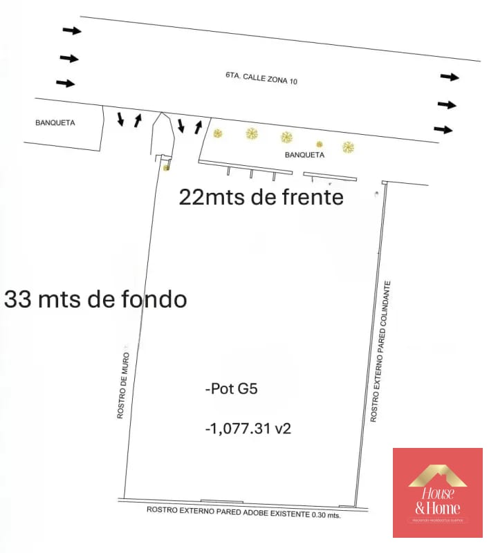 Venta de terreno en zona 10 — Terreno en Venta en Ciudad Vieja, Zona 10, Guatemala, Ciudad — foto 2 de 4