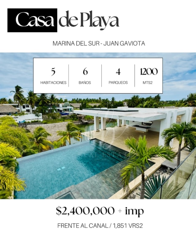 Casa en venta - Marina del Sur (canal) - 1