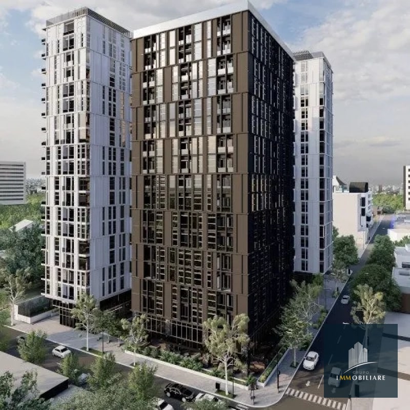 Apartamento con balcón en renta zona 10 edificio Atarah - 1