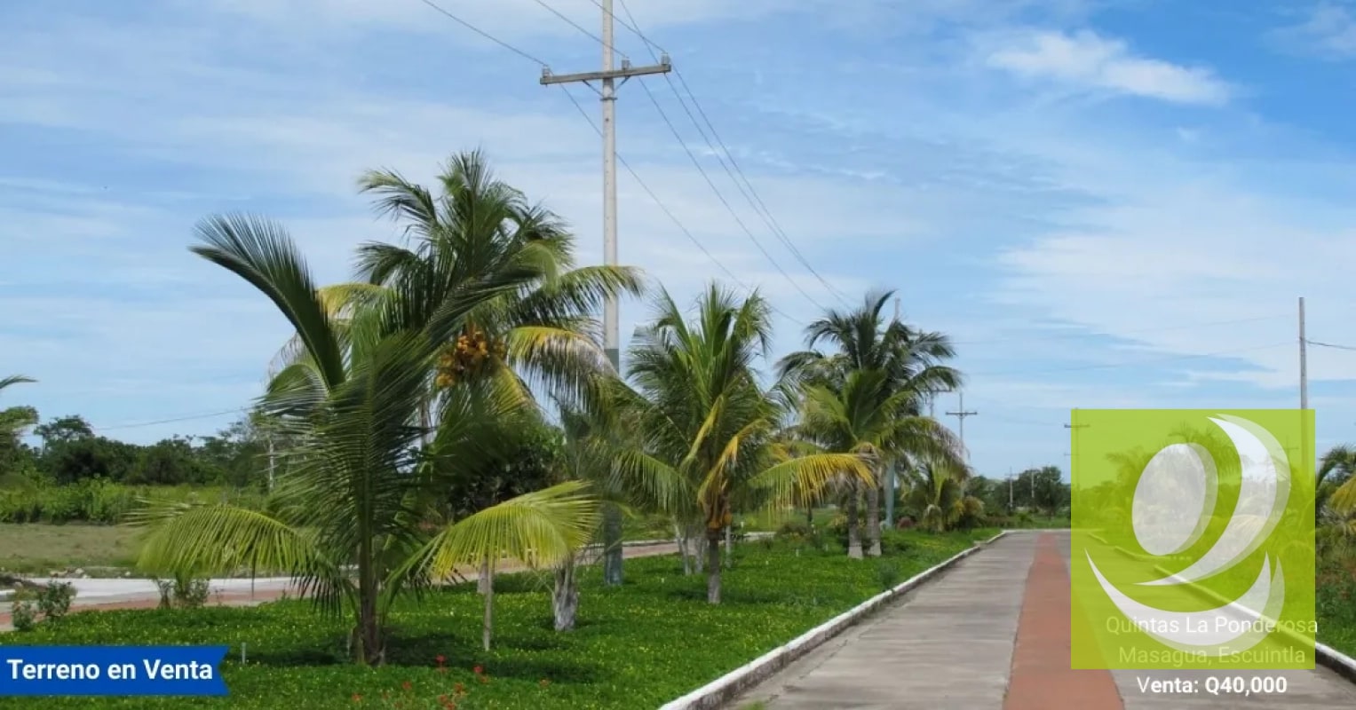 Terreno en Venta en La Ponderosa, Escuintla - 1