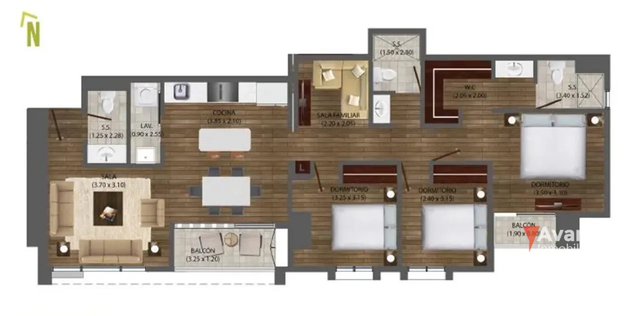 VENTA APARTAMENTO ZONA 15, VISTA HERMOSA I — Apartamento en Venta en Zona 15, Guatemala, Ciudad — foto 14 de 15