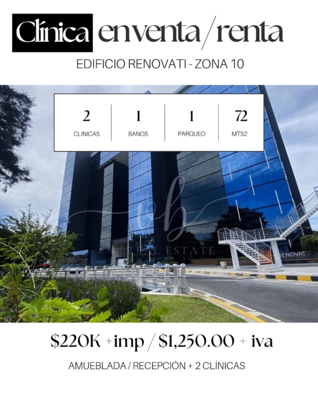 Clinica en venta/renta (amueblada) - Renovati z10 - 1