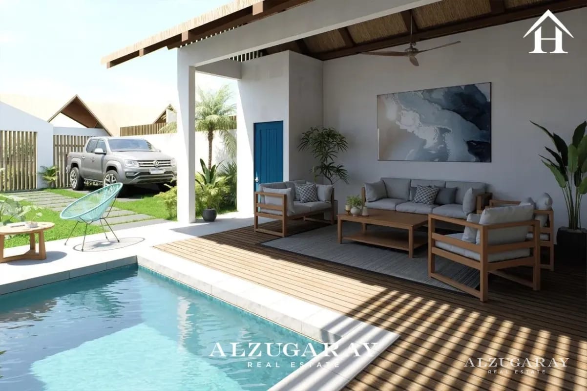 Villa C/ Piscina el Paredon 1 Hab. / Cerca de Playa 14 — Casa vacacional en Venta en El Paredón, Escuintla — foto 1 de 6