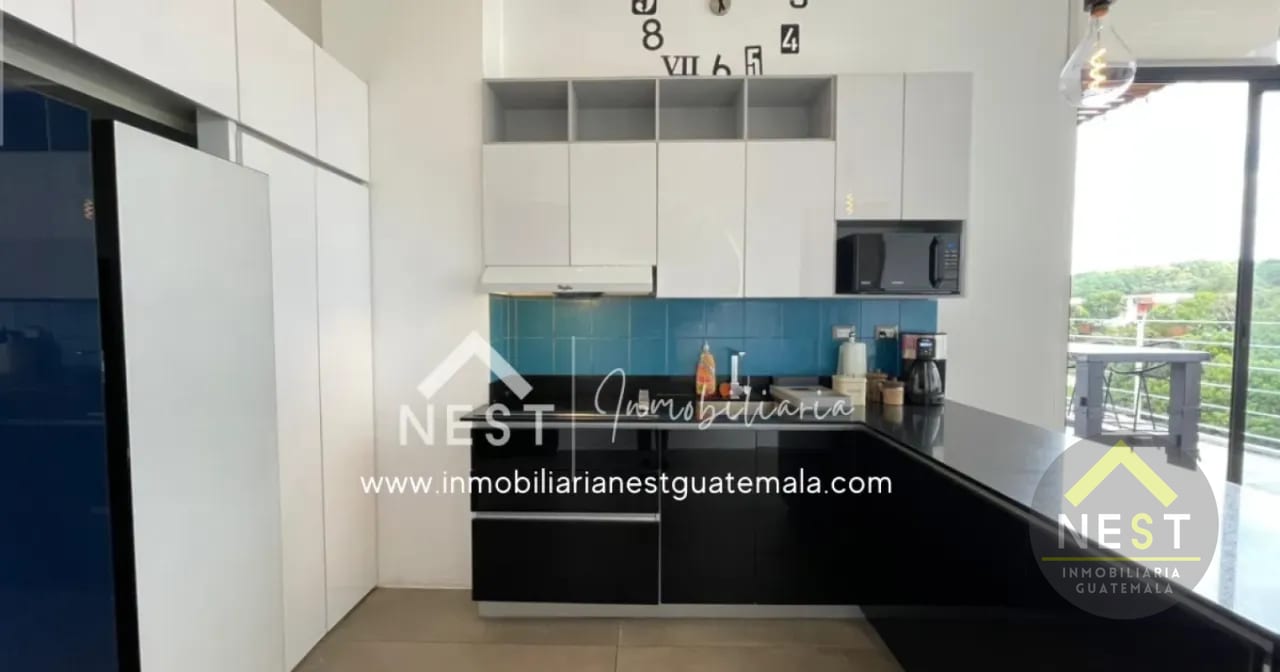 Penthouse amueblado con acabados de lujo y una terraza única, en Renta | SHIFT CAYALÁ - Zona 16 — Apartamento en Alquiler en shift cayala, Zona 16, Guatemala, Ciudad — foto 14 de 16