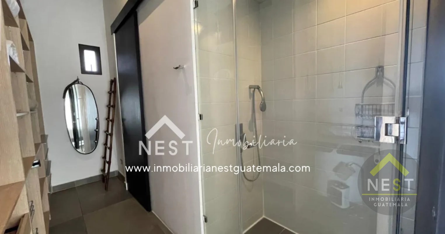 Penthouse amueblado con acabados de lujo y una terraza única, en Renta | SHIFT CAYALÁ - Zona 16 - 10