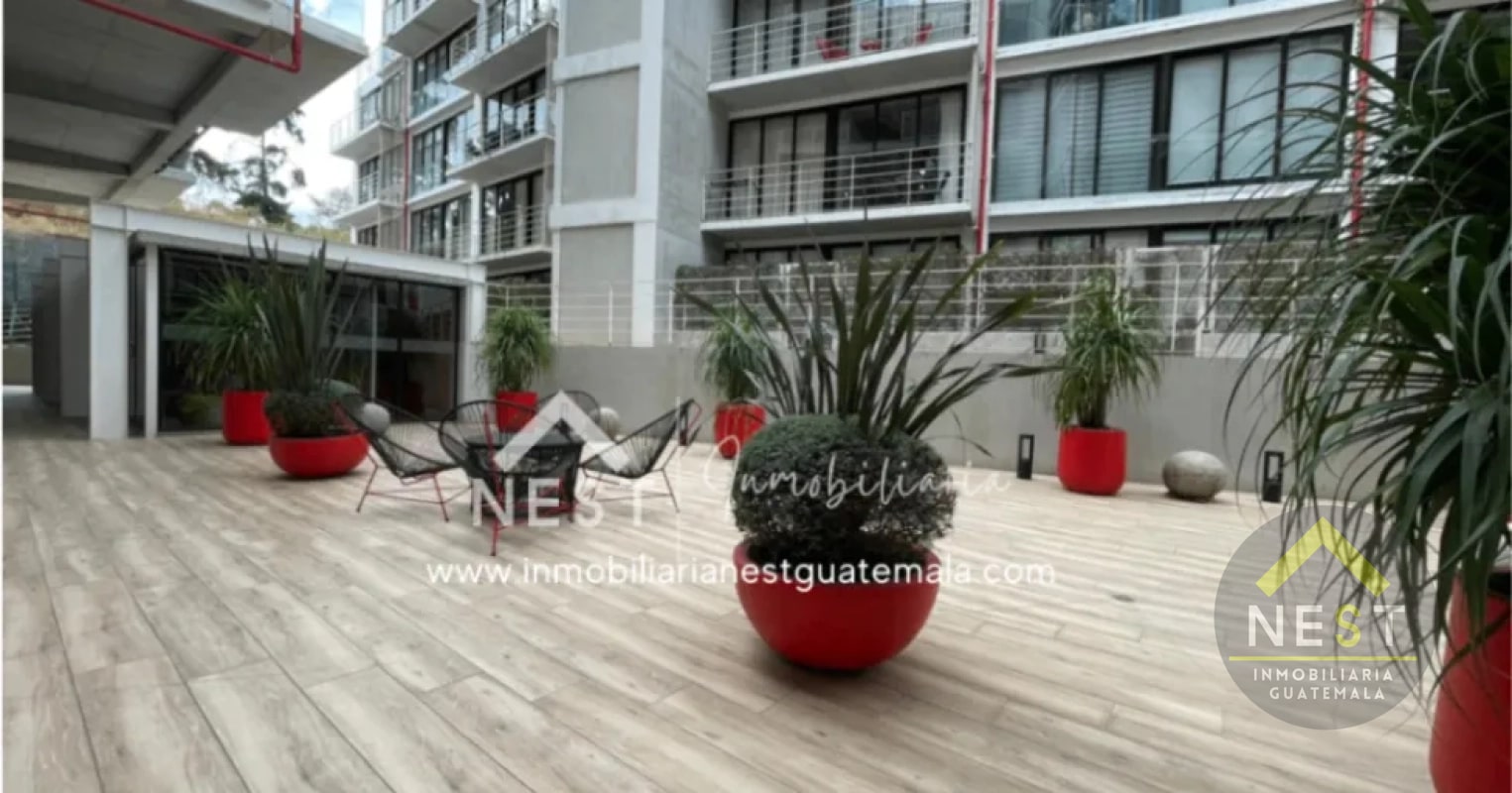 Penthouse amueblado con acabados de lujo y una terraza única, en Renta | SHIFT CAYALÁ - Zona 16 - 4