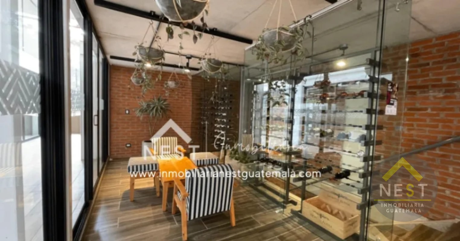 Penthouse amueblado con acabados de lujo y una terraza única, en Renta | SHIFT CAYALÁ - Zona 16 - 3
